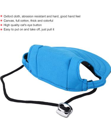 Blue XL Psop Dog Baseball Cap - Sun Hat with Ear Holes for Puppies | Sporty Pet Accessory - Buy Online on GoSupps.com