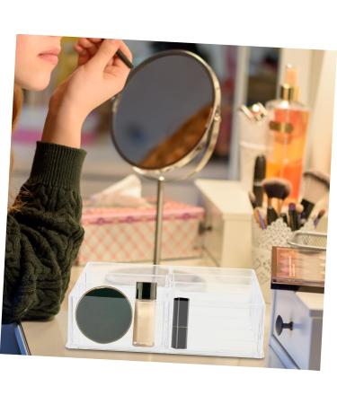 Housoutil 1pc Box Eye Shadow Storage Rack Makeup Office Desktop Jewelry Storage Case Powder Collection Box - Buy Online on GoSupps.com