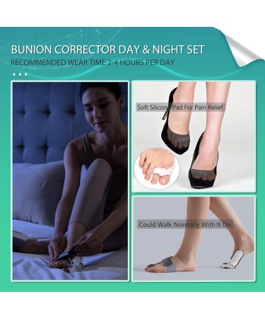 Bunion Corrector - Orthopaedic Big Toe Straightener for Bunion Relief | Adjustable Bunion Splint (Single) - Buy Online on GoSupps.com
