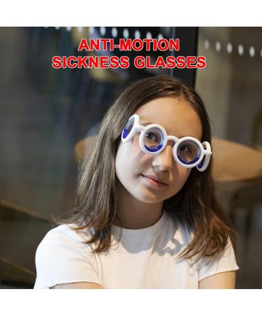 Portable Anti-Motion Sickness Smart Glasses for Adults and Kids - Travel & Gaming Nausea Relief - Buy Online on GoSupps.com