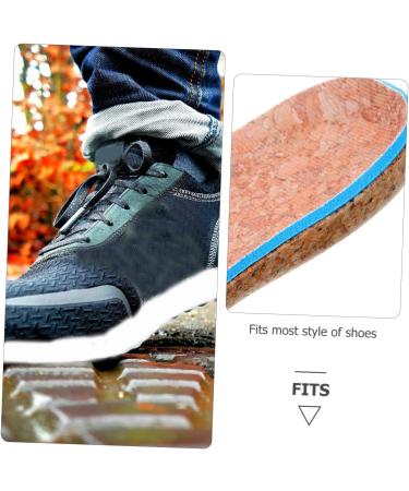 Buy Cork Insole Lifts for Men - Invisible Height Increase Shoe Inserts for Comfort & Support - Buy Online on GoSupps.com