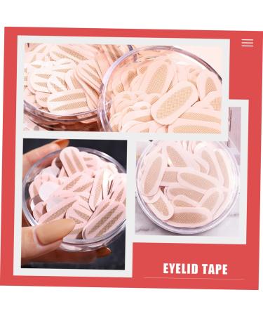 Angoily 1 Set Double Eyelid Sticker Eye Lid Tape Eyelid Lifter Strips Invisible Tape Eyelid Strip Mesh Tape Invisible Eyelid Tape Eye Lid Lifters Eye Lift Double Eyelid Tape Glue No Trace - Buy Online on GoSupps.com