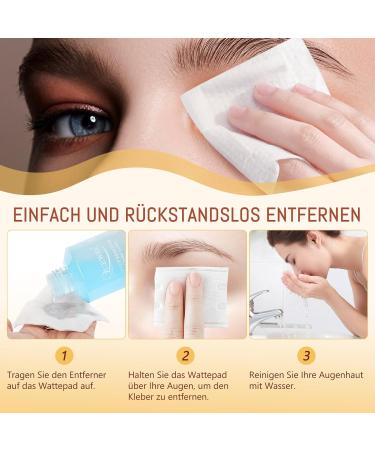 QUEWEL Waterproof Eyelash Glue | Strong Adhesive for Home Use | Improved Brush Head | 1 Pack (5ml) - Buy Online on GoSupps.com