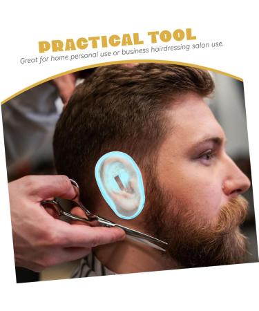 HAPINARY 8 Pairs Hair Dye Ear Cups Ear Covers Ear Muffs for Hair Dye Hair Color Ear Covers Earmuffs for Hair Dye Ear Protector Ear Protection Silica Gel Sky Blue - Buy Online on GoSupps.com