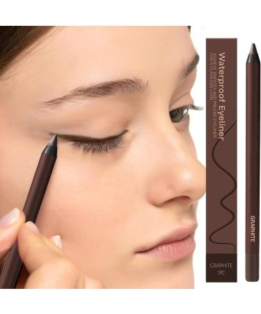  Mppchhn Eye Pencil - 2 in 1 24 Hour Smudge-Proof Eyeliner and Eyebrow Pencil Smudge-Proof for Eyebrows Sharpenable Ideal for Everyday Use and Travel - Buy Online on GoSupps.com