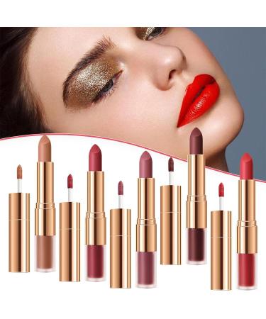 hhseyewell Profusion Skin Double Ended Velvet Lipstick - 3.5ML Moisturizing Lipstick with Two Different Textures - Buy Online on GoSupps.com