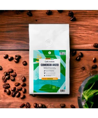 Ground coffee Eco Honduras Fair trade Planet vegetable garden 250 g - Buy Online on GoSupps.com