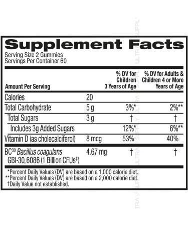 Digest_Advantage Probiotic Gummies (120 Count - Value Pack) Daily Gut Health & Immune Support with Vitamin D Gluten Free Dairy Free - Buy Online on GoSupps.com