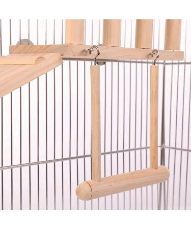 Bird Perches Cage Toys Play Gyms Stands with Climbing Ladder & Swing for Green Cheeks, Lovebirds, Chinchillas - Bird Cage Chewing Toys Set - Buy Online on GoSupps.com