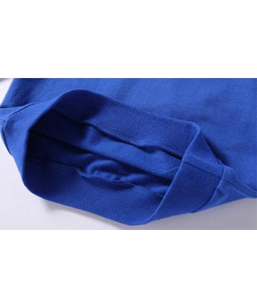 Taigood Boys Cotton Sweatshirt Long Sleeve T-Shirt | Age 5-6 Years | Blue - Buy Online on GoSupps.com