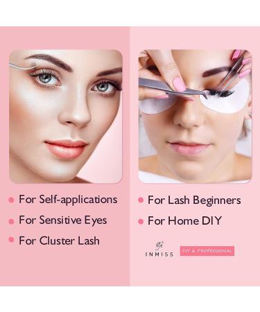 INMISS Sensitive Lash Extension Glue | No Fume | 2-3 Sec Drying Time | DIY Individual Eyelash Adhesive for Self & Professional Application | 0.34fl.oz / 10 ml - Buy Online on GoSupps.com