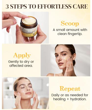 GAJUANR Bee Venom Comprehensive Cream All-in-One Nourishing Cream with Hyaluronic Acid Lightweight Texture for Daily Use 60g - Buy Online on GoSupps.com