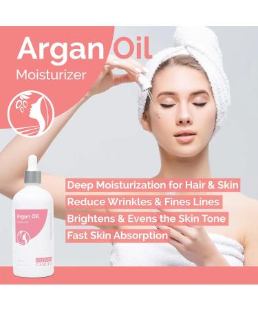 Fatima's Garden Hair Serum - Argan & Vitamin E Hair Repair | 100ml | Shop Internationally - Buy Online on GoSupps.com