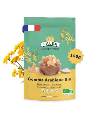 Organic Arabic Gum Powder Organic Acacia Gum Dietary Fiber Powder 150g Vegan & Keto Gluten Free 90% Fiber