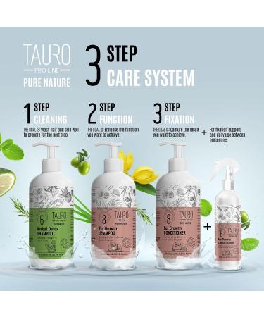 Tauro Pro Line Pure Nature Leave-In Conditioner Spray for Dogs & Cats | Natural Essential Oils | Promotes Healthy Skin & Coat | Stimulates Hair Growth - Buy Online on GoSupps.com