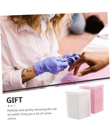 Housoutil 2 Boxes Eyelash Wipes Cleaning Cloth Acrylic Headband Holder Nail Art Gel Nail Tools for Nail Art No Lint Nail Wipes Eyelash Remover for Lash Extensions Glue Dedicated Non-Woven - Buy Online on GoSupps.com