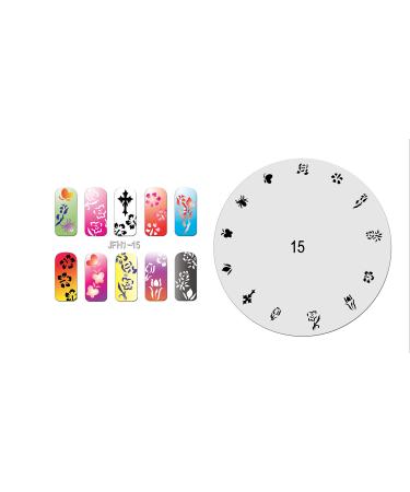 Fingernail stencil (airbrush nail art) Fengda JFH01-015