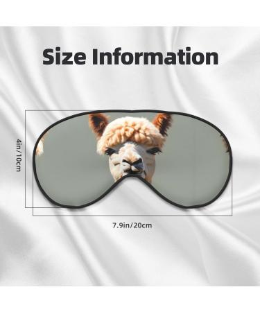 Buy Alpaca Avatar Reversible Polyester Sleep Mask - Adjustable Strap for Ultimate Comfort & Light Blocking | International Shipping Available - Buy Online on GoSupps.com