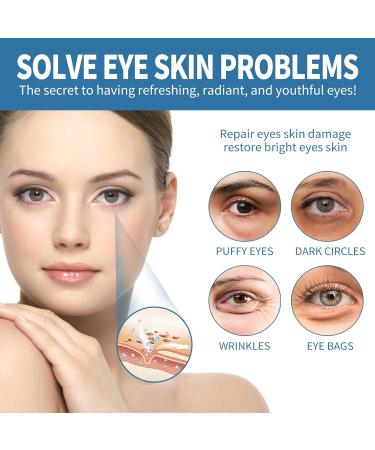 Anti-Aging Under Eye Patches Hydrating Gel Pads for Dark Circles & Puffy Eyes with Marine Collagen & Hyaluronic Acid | 6 Pairs - Buy Online on GoSupps.com