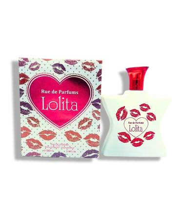 RUE DE PARFUMS LOLITA FOR WOMEN EAU DE PARFUM 3.4 FL. Oz. Floral Woody Musk fragrance for women.
