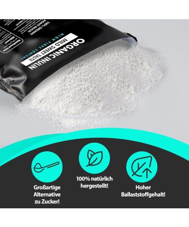 Nature Diet Organic Inulin 1 kg | Premium Agave Prebiotic for Digestive Health | Natural Dietary Supplement - Buy Online on GoSupps.com