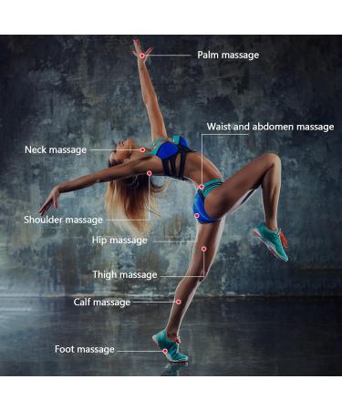 Hedgehog Massage Ball Set of 3 - Different Hardness for Back Legs Feet & Hands Muscle Relief | International Shipping Available - Buy Online on GoSupps.com