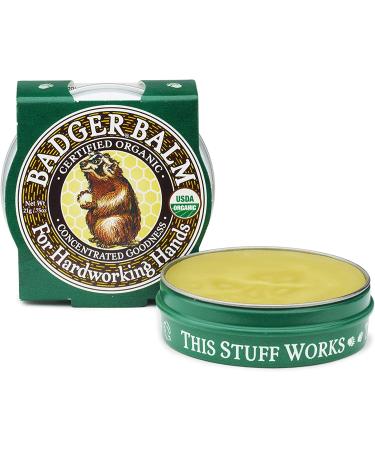 Badger Balm for Hardworking Hands - 0.75 oz (21g) Healing Ointment - Buy Online on GoSupps.com