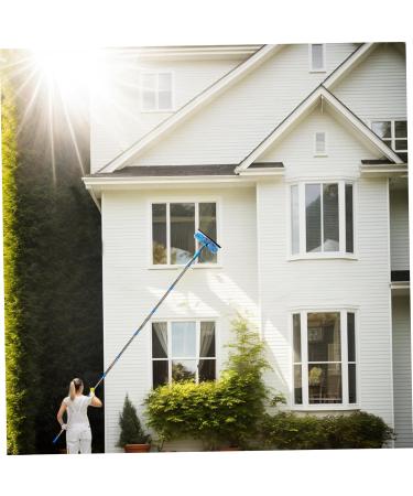 Window Cleaning Equipment Telescopic Window Cleaner Tool with 10-Section Extension Pole 2-in-1 Rotatable Window Squeegee Telescopic Pole Window Cleaning Kit for Home Car Glass - Buy Online on GoSupps.com