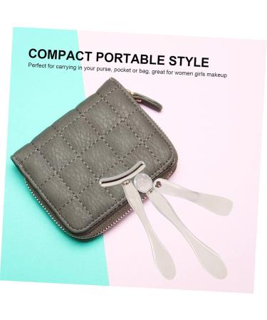 MAGICLULU 6 Pi ces masseur oculaire cuill re de massage des yeux beaut du visage rouleau massage outils de maquillage cuill re cr me maquillage pour les yeux miniature Spatule M tal - Buy Online on GoSupps.com