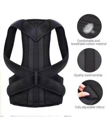 Posture Corrector Back Support Shoulder Back Brace Posture Correction Spine Posture Corrector Postural (Size : X-Large) - Buy Online on GoSupps.com