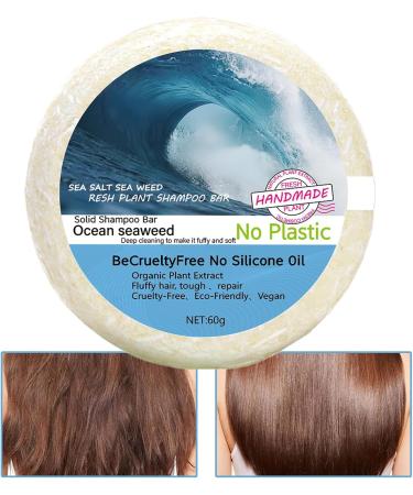  G n rique Hair Soap | 60g Natural Solid Shampoo Clarifying & Conditioner Bar Soap For Oily and Sensitive Scalp Care Gentle Repair For Men - Buy Online on GoSupps.com