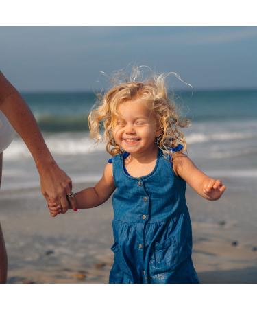 Badger Kids Natural Mineral Sunscreen Face Stick SPF 35 - Tangerine & Vanilla, 0.65 oz - Buy Online on GoSupps.com