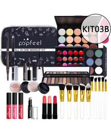CHSEEA Complete Makeup Gift Set - All-in-One Starter Kit for Teens & Adults | Lip Gloss, Concealer, Eyeshadow Palette | Highly Pigmented Cosmetic Set (24PCS) - Buy Online on GoSupps.com