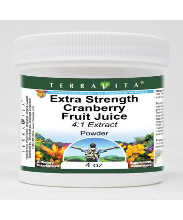 Extra Strength Cranberry Fruit Juice 4:1 Extract Powder (4 oz ZIN: 514162) - 3 Pack