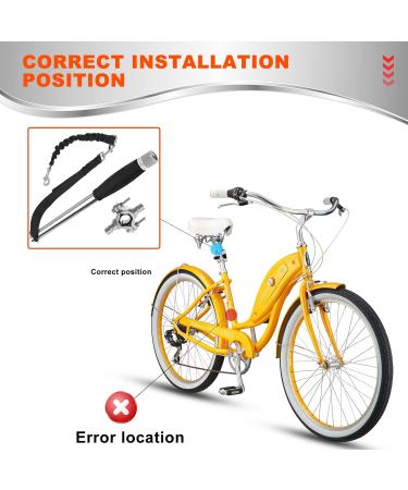 180 Bicycle Dog Holder | Upgraded Hands-Free Running Leash for 2 Dogs | Ideal for Cycling Walking & Training - Buy Online on GoSupps.com