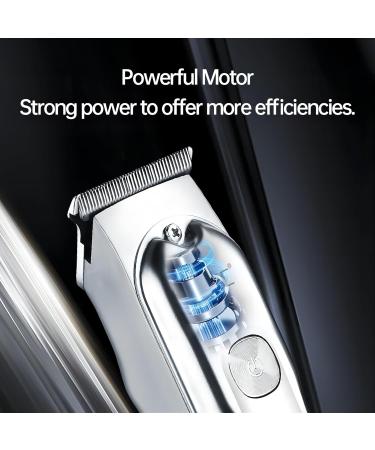 HTC Men's Beard Trimmer/Hair Trimmer Electric Razor with LED Display Hair Trimmer with Adjustable Speed for Home Use Salon and Travel - Buy Online on GoSupps.com
