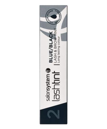 Salon System Lashtint Blue/Black Lash and Brow Tint 15 ml 0227214 Blue/Black 15 ml (Pack of 1) - Buy Online on GoSupps.com