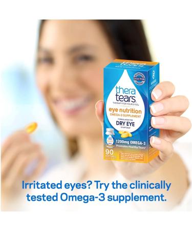 TheraTears Omega 3 Supplement for Eye Nutrition - 180 Count - Buy Online on GoSupps.com