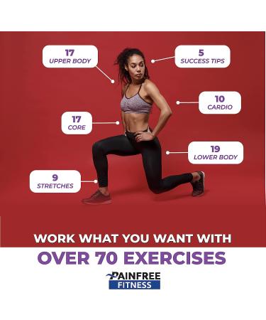 Bodyweight Exercise Flashcards - 70+ Cards for Home Workouts | Pain-Free Fitness - Buy Online on GoSupps.com