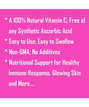 Mr Ros Natural Vitamin C | Acerola Cherry Powder 1lb (16oz) - Nobel Prize Origin, Immune Booster, Non-GMO Whole Food Supplement - Buy Online on GoSupps.com