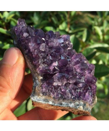 Natural Crystal Rough Natural Amethyst Quartz Crystal Cluster Specimen 80g - Buy Online on GoSupps.com