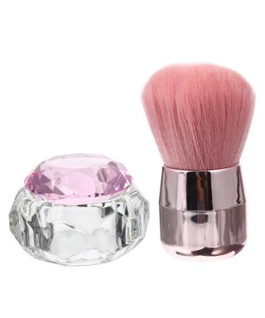 DRESSOOS 1 Set Manicure Cup Manicure Brush Manicure Crystal Cup Nail Cup Container Nail Art Cup Nail Art Liquid Cup Nail Liquid Holder Practical Manicure Liquid Cup Small Tools Diamond