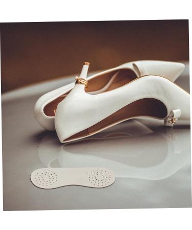 3 Pairs Non-Slip Heel Stickers | Shoe Heel Pads & Cushions for Loose Heels - High Grip Leather Inserts - Buy Online on GoSupps.com