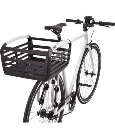 Thule Pack 'n Pedal Basket - Black 39.5 x 33.9 x 21.5 cm | Durable Bike Cargo Solution - International Shipping Available - Buy Online on GoSupps.com