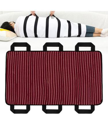 Hemiplegia Patients Transfer Belt Patient Lifting Sling for Aids Disabeld and Elderly Non-Slip Lifting Pad for Assistance with Handles Handling Belt for Home Hospital 110 62cm Load-100kg