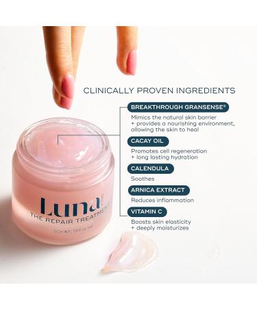 Natural Scar Gel - The Repair Treatment 50ml | Acne Repair Stretch Marks & Dark Spot Reducer | Vegan Hypoallergenic Silicone-Free - Buy Online on GoSupps.com