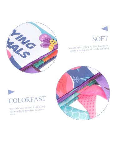 Upkoch Fabric Book Toy for Toddlers | Early Development Children's Stuffed Book | 26x11cm Crumpled Fabric Toy in Sorted Colors - Buy Online on GoSupps.com