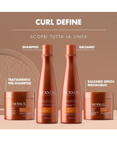 Buy Nexxus Curl Define Conditioner - Leave-In Balm for Curly Hair with Silk Protein & Marula Oil | Strengthens & Protects Curls (250ml) - Buy Online on GoSupps.com