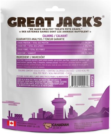 Great Jack s Dog Functional Treats 261g (Calming) - Buy Online on GoSupps.com