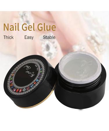 Rhinestone Glue For Nails Gel Nail Glue Nail Gem Glue Nail Rhinestone Glue Gel UV Gel Glue Rhinestone Accessory Nail Gem Glue For Nail Art Adhesive - Buy Online on GoSupps.com